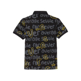 Boys All Over Printed Polo T-Shirt